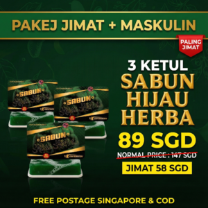 PAKEJ PALING JIMAT 3X KETUL SABUN
